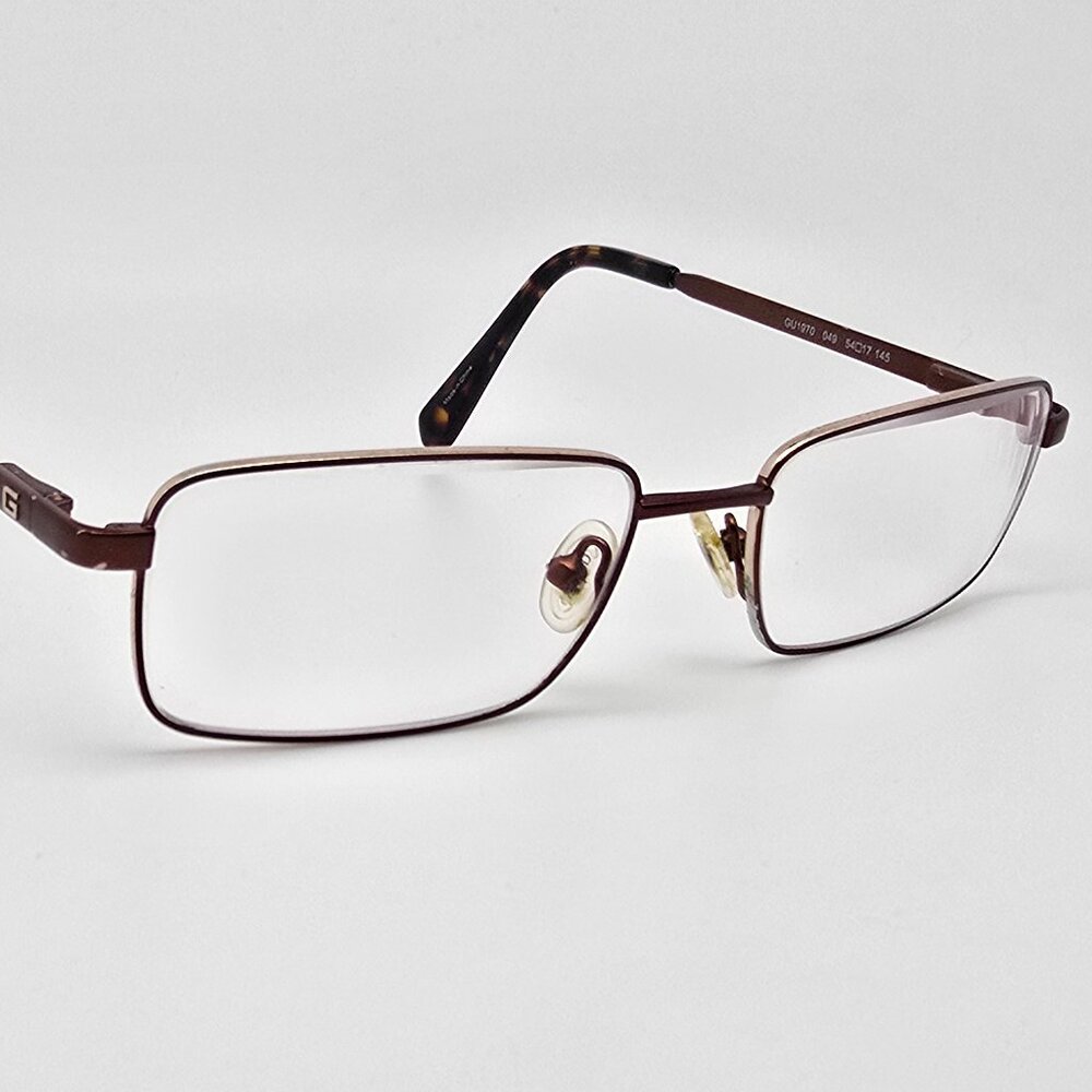 Guess Gu1970 049 Brown Rectangular Eyeglasses Fra… - image 7